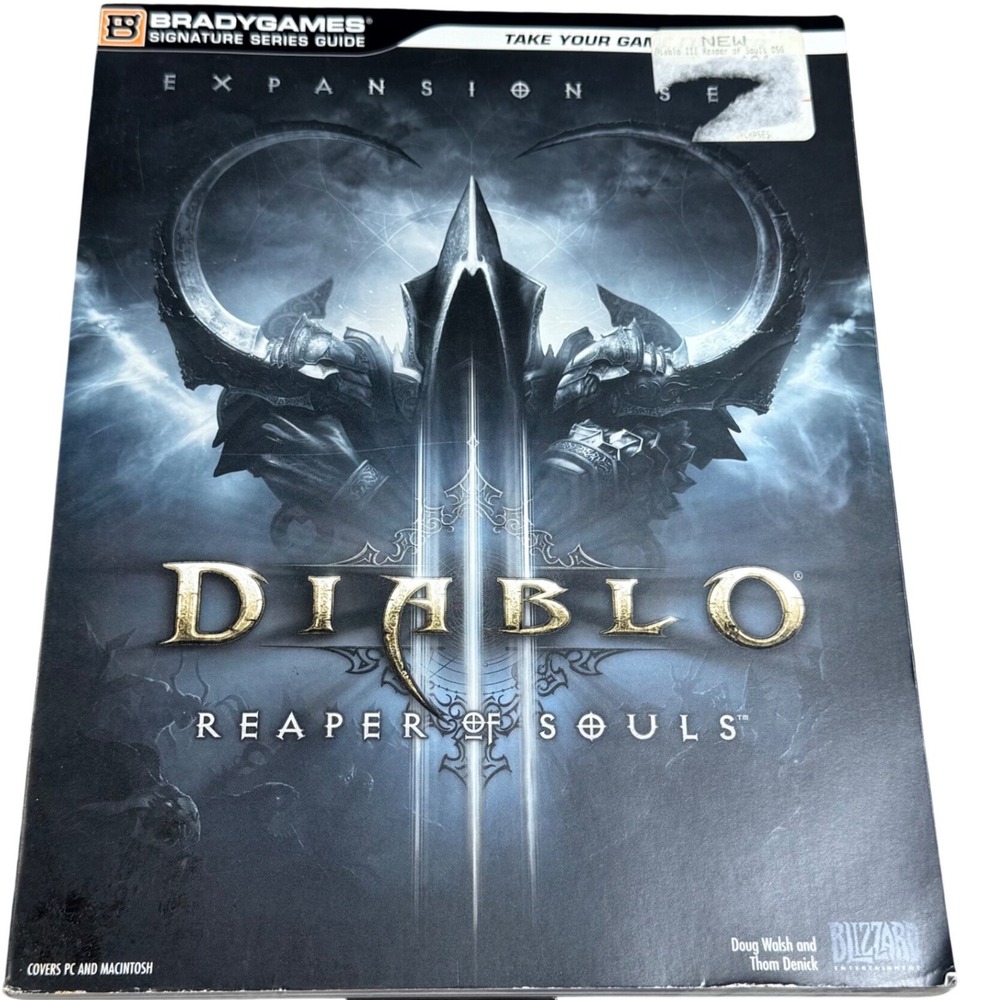BradyGames Diablo III Reaper of Souls Signature Series Strategy Guide PC Mac